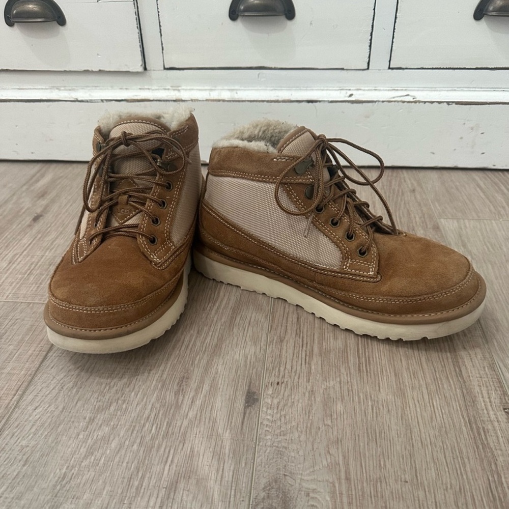 UGG HIGHLAND FIELD BOOT SHEEPSKIN BOOTS WOMEN 7